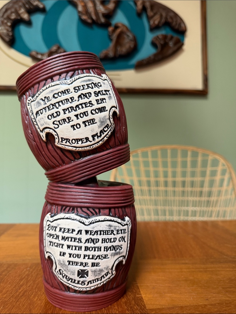 Explosivo Pirates of the Caribbean Barrel - Tahiti Gil’s South Seas Tiki Mug